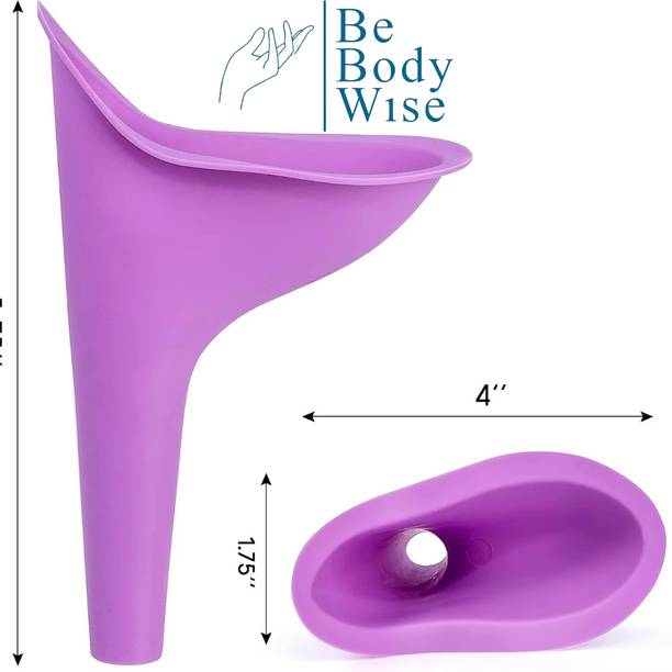 Be Bodywise FoldableFemalePeeFunnelTravel Reusable Female Urination Device