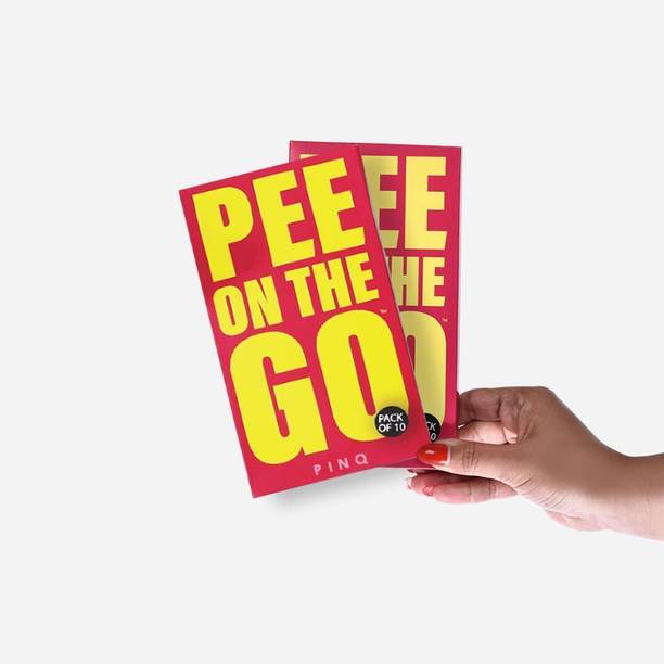PINQ Pee On The Go|Pee Funnel for Women|Stand & Pee|Leak Proof|Outdoor Activities Disposable Female Urination Device