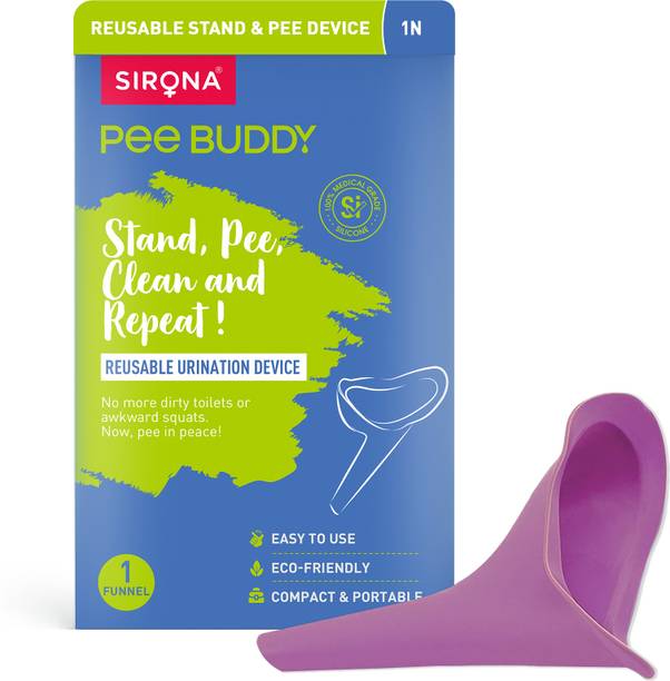 PeeBuddy - Stand and Pee Reusable Portable Urination Funnel For Women ( 1 Unit) Reusable Female Urination Device