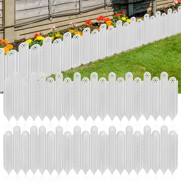 ELEPHANTBOAT 0Pcs Garden Fence Border - Garden Edging Fence Decorative 0.2 m Fence Picket