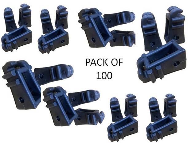 SANA SANIYA PRODUCTS Insulator for Solar Energizer and Zatka Machine (Pack of 100) Polypropylene Fence Post