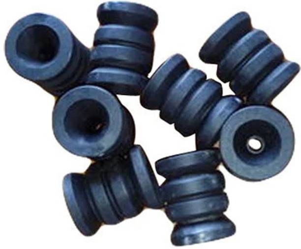 SILONIX Reel Insulators For Electric Fence Use In Garden, Farm (Black) (Pack Of 50) Iron Fence Post