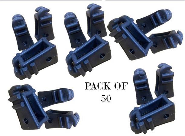 SANA SANIYA PRODUCTS Insulator for Solar Energizer and Zatka Machine (Pack of 50) Polypropylene Fence Post