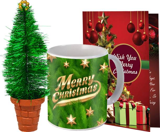 Midiron Christmas Gift Combo with Artificial Small Tree with Card IZ23-06 Assorted Gift Box