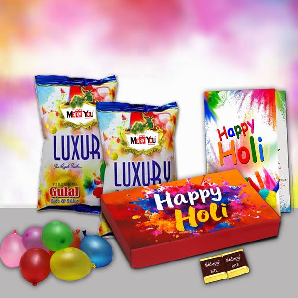 Midiron Prefect Holi Chocolate Gift Hamper – Unique Festive Present for Family Assorted Gift Box