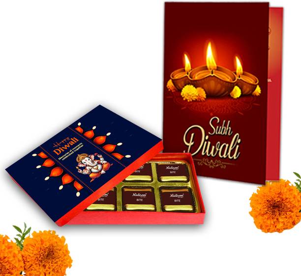 Midiron Celebrate Diwali with Chocolate Hamper | Luxury Treat Box for Loved Ones Assorted Gift Box