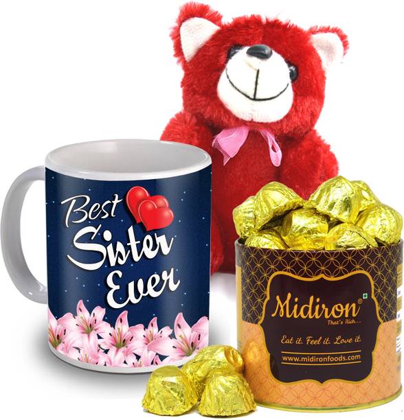 Midiron Birthday/Anniversary/Rakhi IZ19DTSister-41 Ceramic Gift Box