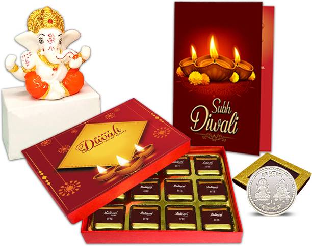 Midiron Celebrate Deepawali with Chocolate Gift Box | Festive Hamper for Loved Ones Assorted Gift Box