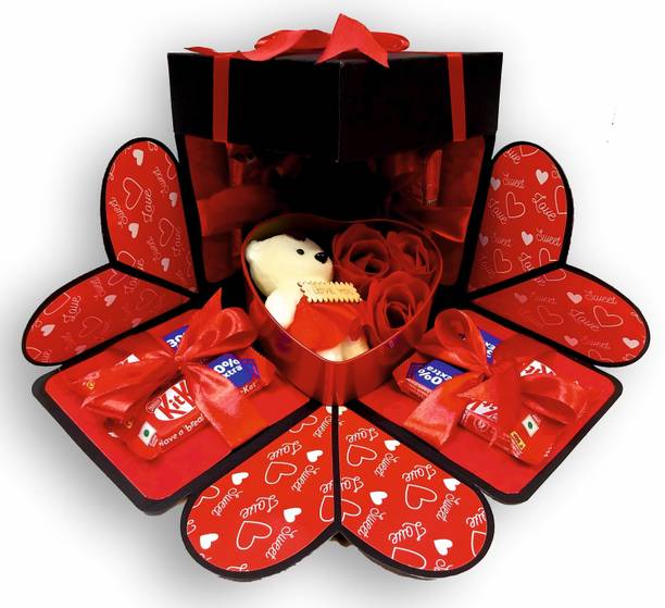 US IDEAL CRAFT Chocolate Explosion box for valentine's day ,birthday or anniversary ,gift box Paper Gift Box