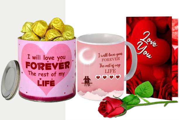 Midiron Perfect Gift Item For Valentine's Day Week | Promise Day Gift Ceramic Gift Box