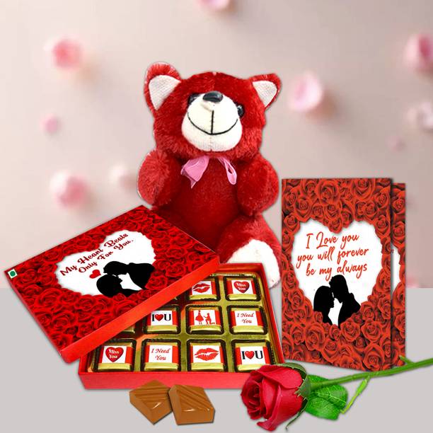Midiron Valentine Love Celebration Gift for Your Soulmate with Romantic Touch Assorted Gift Box