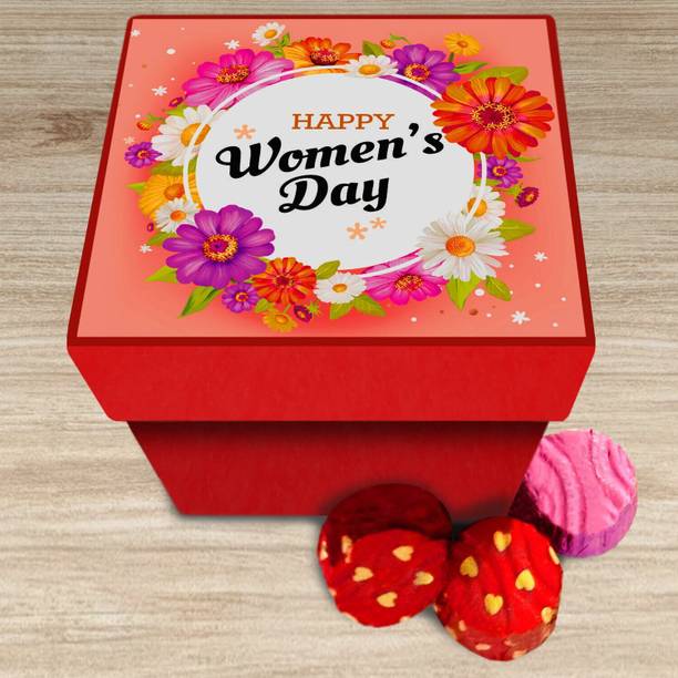 Exciting Lives Womens Day Celebrations Chocolate Paper Gift Box