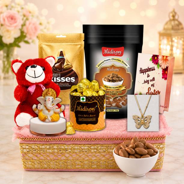 Midiron Delicious Gift Hamper For Sis - Perfect Sister Day Surprise Box For Her Joy Assorted Gift Box