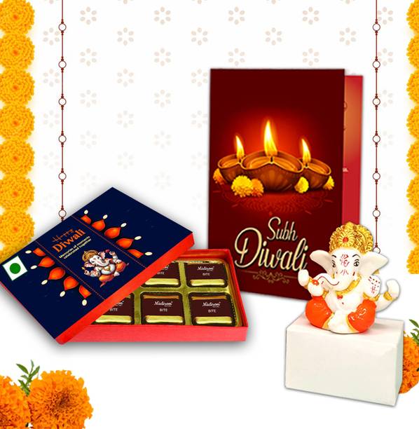 Midiron Diwali Special Chocolate Hamper|Festive Combo for Relatives, Employees & Clients Assorted Gift Box