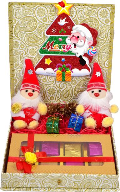 MANTOUSS Christmas Gift for Employees/Christmas Gifts Paper, Cotton Gift Box