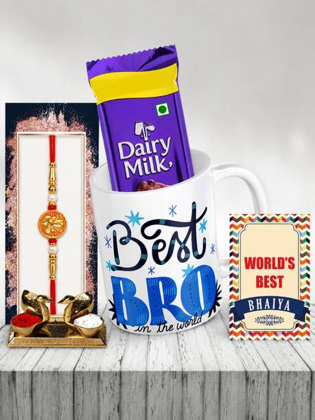 Meepo rakhi mug chocolate set 1217 Assorted Gift Box