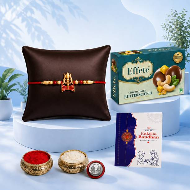 DeoDap Rakhi For Brother |Rakhi with Chocolate | Rakshabandhan gift set |Y22K1_504_BS32 Assorted Gift Box