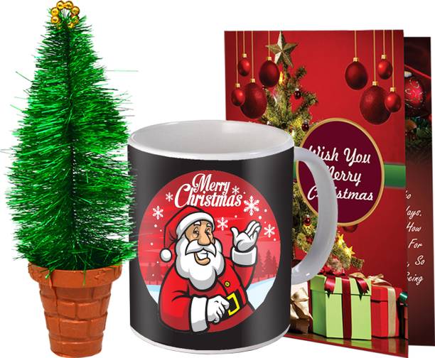 Midiron Christmas Gift Combo with Artificial Small Tree with Card IZ23-04 Assorted Gift Box