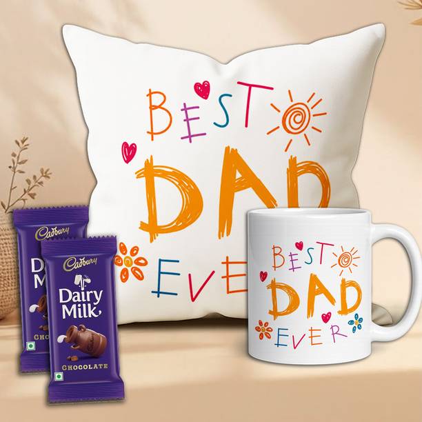 Midiron Father’s Day Celebration Set – Chocolate Delight Pack for Papa with Mug Assorted Gift Box