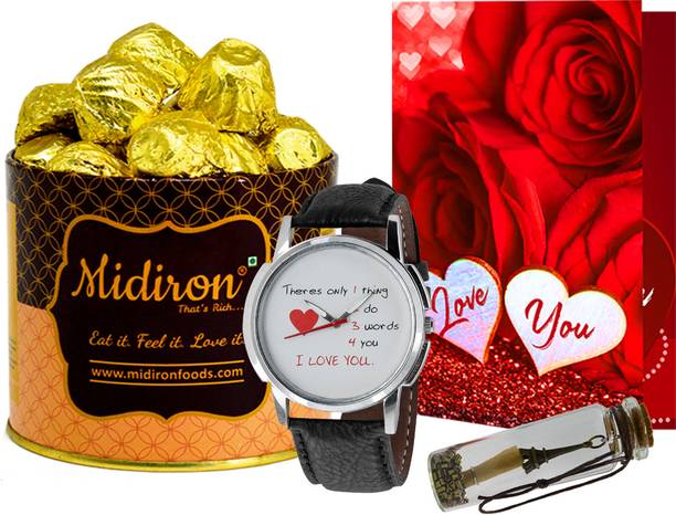 Midiron Valentine's Gift for Him/Lover/Fiancee|Valentine week Gifts Paper Gift Box