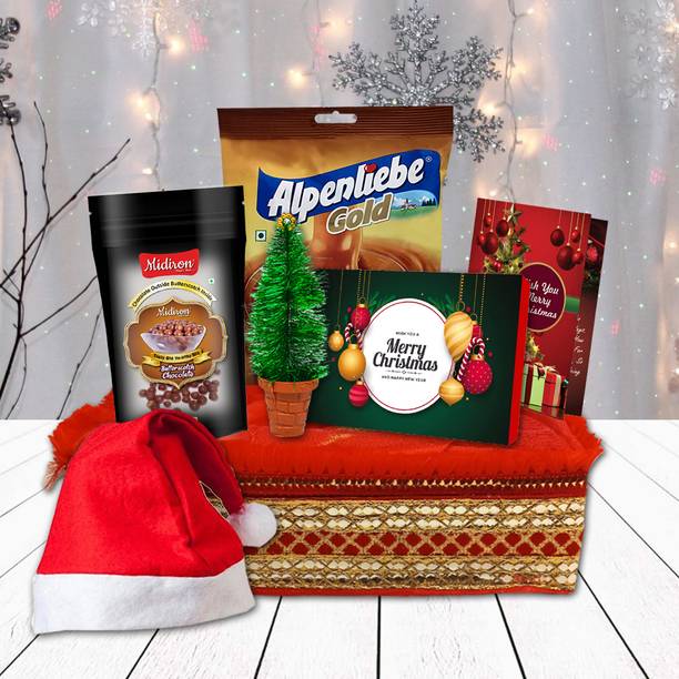 Midiron Holiday Special Chocolate Gift Hamper | Delicious Christmas Celebration Box Assorted Gift Box
