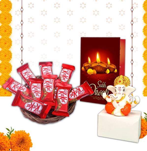 Midiron Premium Chocolate Gift Hamper for Diwali – Share Sweetness & Joy Aluminium, Sponge Gift Box