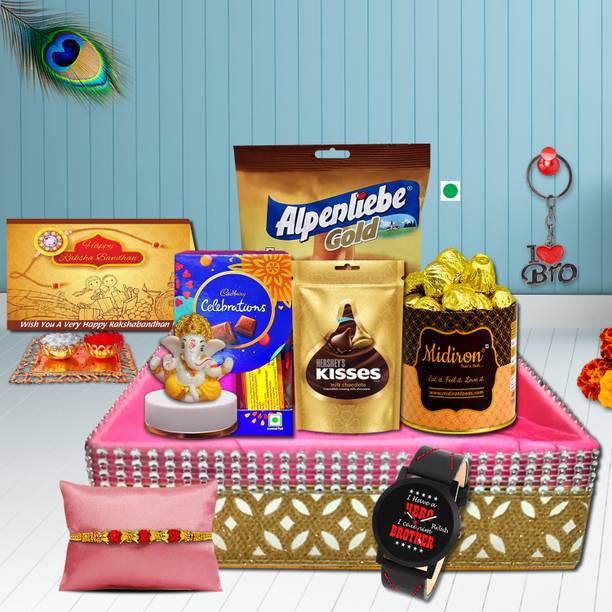 Midiron Rakhi Chocolate Pack – Heartfelt Surprise for Bhaiya Assorted Gift Box