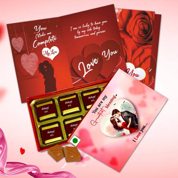 Midiron Romantic Valentine Love Gift Combo for Wife to Make Her Feel Truly Special Assorted Gift Box