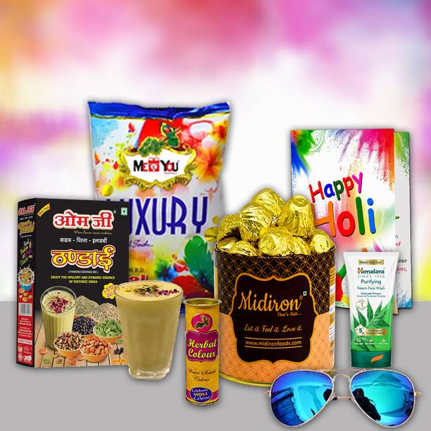 Midiron Premium Holi Chocolate Celebration Box – Luxury Present for Clients Assorted Gift Box