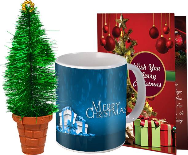 Midiron Christmas Gift Combo with Artificial Small Tree with Card SG23-02 Assorted Gift Box