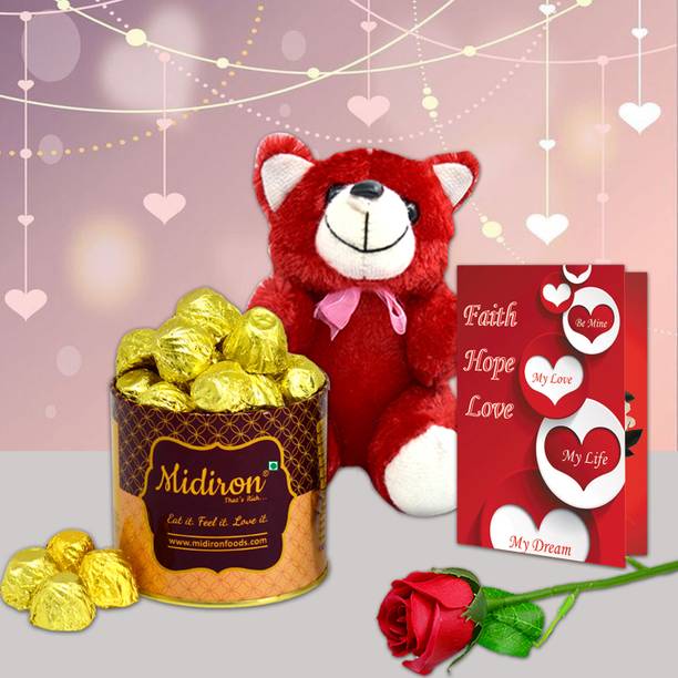 Midiron Valentine’s Day Chocolate Treat for Dating Partner – A Romantic Gift for Him Assorted Gift Box