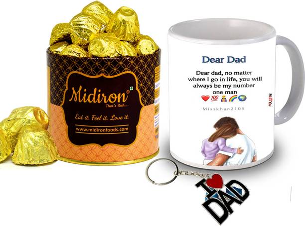 Midiron Special Gift Hamper For Father's Day | Gift for dad on Father's Day Ceramic Gift Box