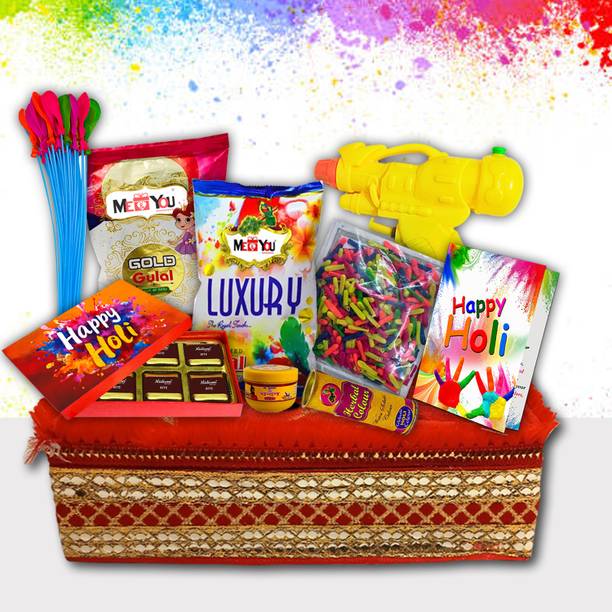 Midiron Royal Holi Gift Hamper – Spacial Best Unique Festive Offering for Cousins Assorted Gift Box