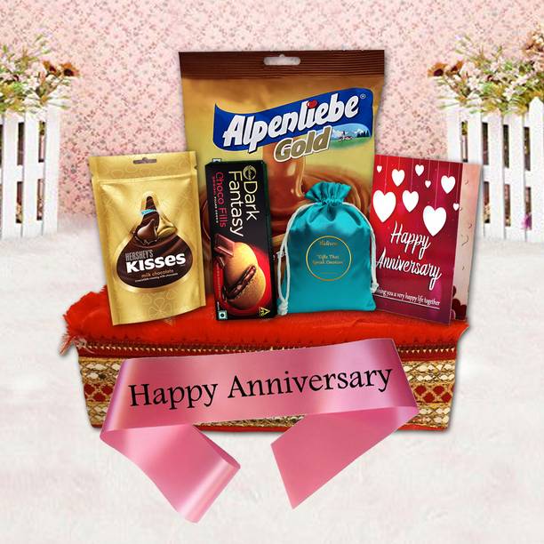 Midiron Anniversary Special Chocolate Gift Hamper – Sweet Treats for Love & Celebration Assorted Gift Box