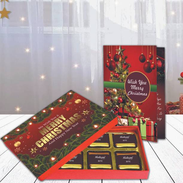 Midiron Delicious Christmas Chocolate Box for Secret Santa & Holiday Gifting Assorted Gift Box