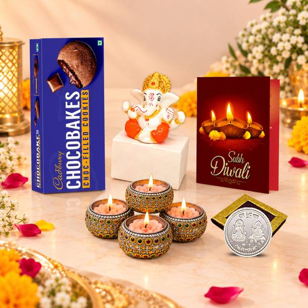 Midiron Grand Deepawali Celebration Gift Set For Relatives-Celebrate Joy And Good Wishes Assorted Gift Box