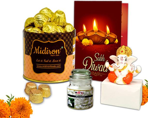 Midiron Premium Deepawali Chocolate Pack | Festive Sweet Treats & Celebration Gifts Assorted Gift Box