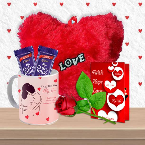 Midiron Special Hug Day Gift Box For Lover | Fiance | Spouse | Her Ceramic Gift Box