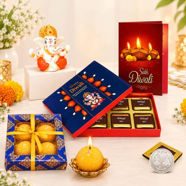 Midiron Exclusive Diwali Chocolate Hamper - Special Gift for Clients & Friends/Corporate Assorted Gift Box