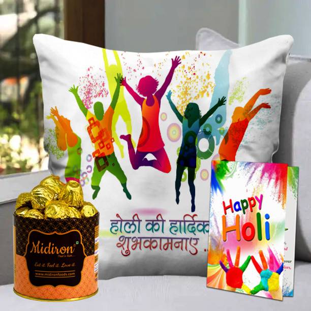 Midiron Holi Festival Combo |Holi Hamper| Holi Gift Set |Holi Chocolate Box Fiber Gift Box