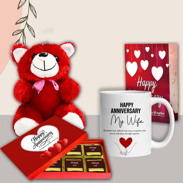 Midiron Romantic AnniversaryCombo Gift for Life Partner – Best Chocolate Treat for Wife Assorted Gift Box