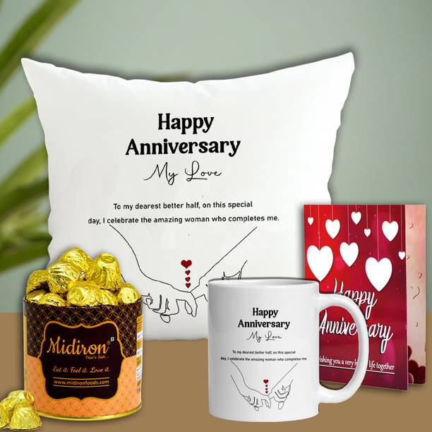 Midiron Elegant Spouse Anniversary Surprise for Wife - Romantic Love Box Assorted Gift Box