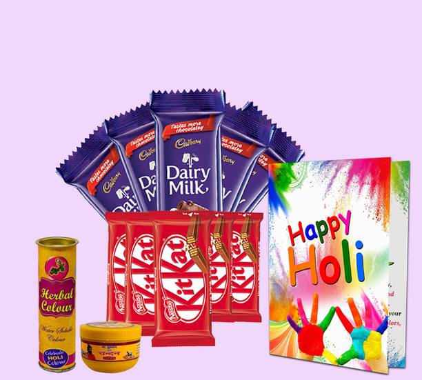 Midiron Chocolate Gift Hamper For Husband ,Girlfriend, Best Friend,Holi Gift Combo Assorted Gift Box