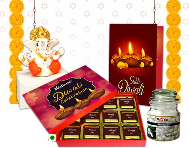 Midiron Diwali Special Chocolate Delight | Ideal Festive Gift for Friends & Relatives Assorted Gift Box