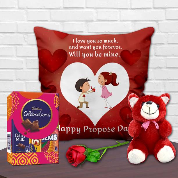 Midiron Special Romantic Gift Hamper For Valentine's Day Week Fiber Gift Box
