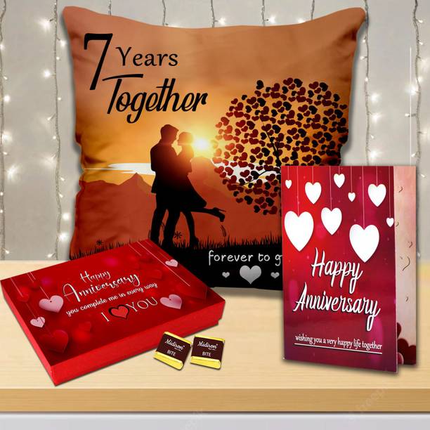 Midiron Anniversary Gift For Wife, Husband Fiber Gift Box