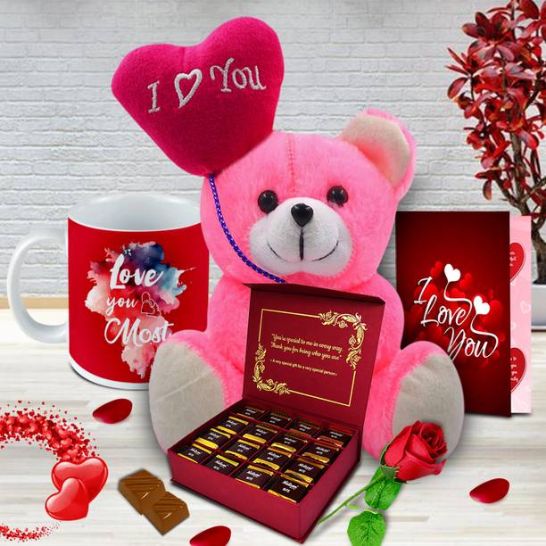 Midiron Promise Day Love Gesture for Him – Coffee Mug Gift for Girlfriend Dear Assorted Gift Box