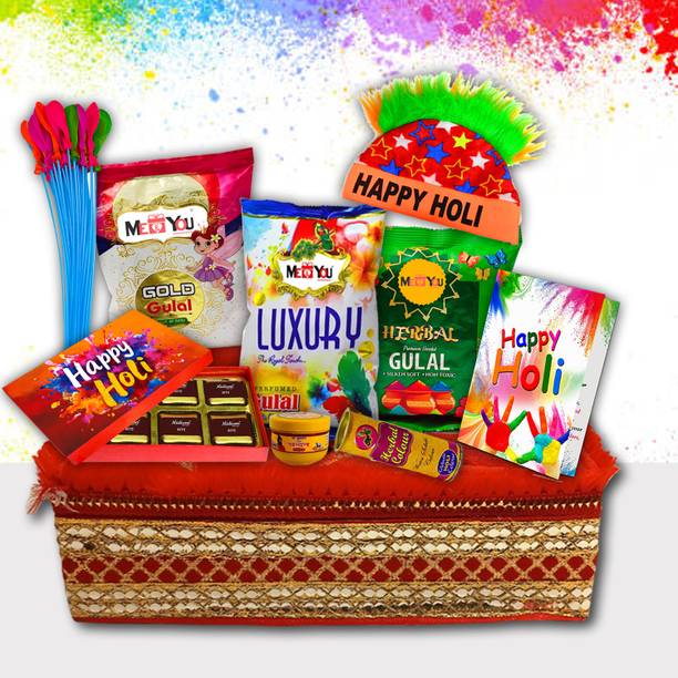 Midiron Vibrant Holi Surprise Gift – Spacial Best Unique Festive Treat for Employees Assorted Gift Box