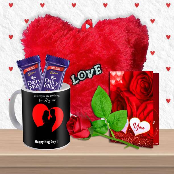 Midiron Valentine 's Day Gift Hamper | Love Gift Box For Hug Day Ceramic Gift Box