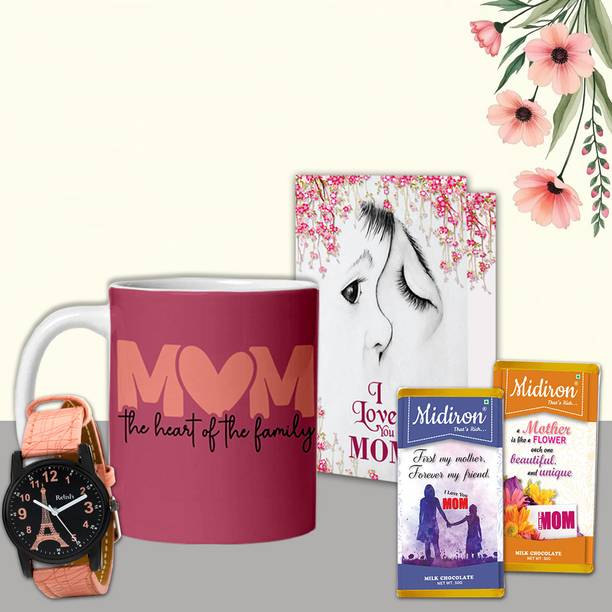 Midiron Thoughtful Mug Delight For Mother – Perfect Gift Combo for Mom’s Happiness Assorted Gift Box